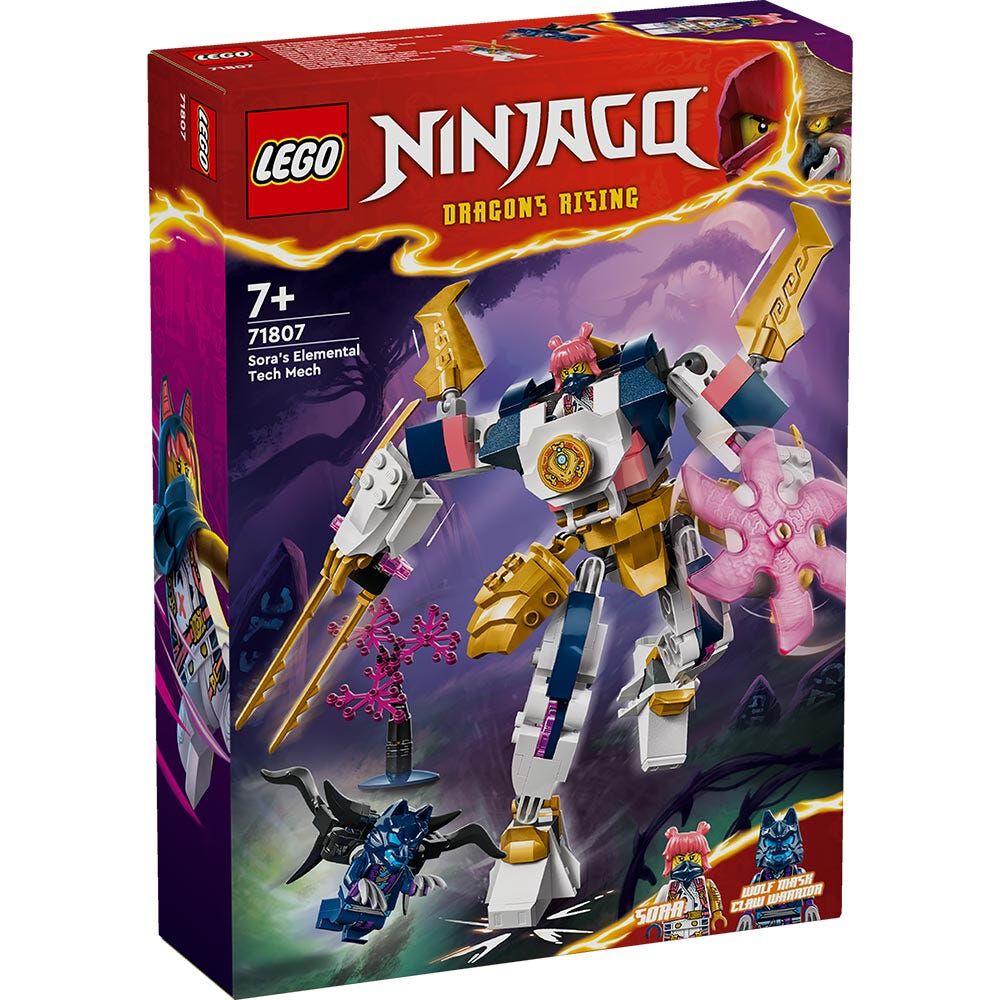 Lego Ninjago Armadura Elemental Tecno De Sora - 71807 image number 5.0