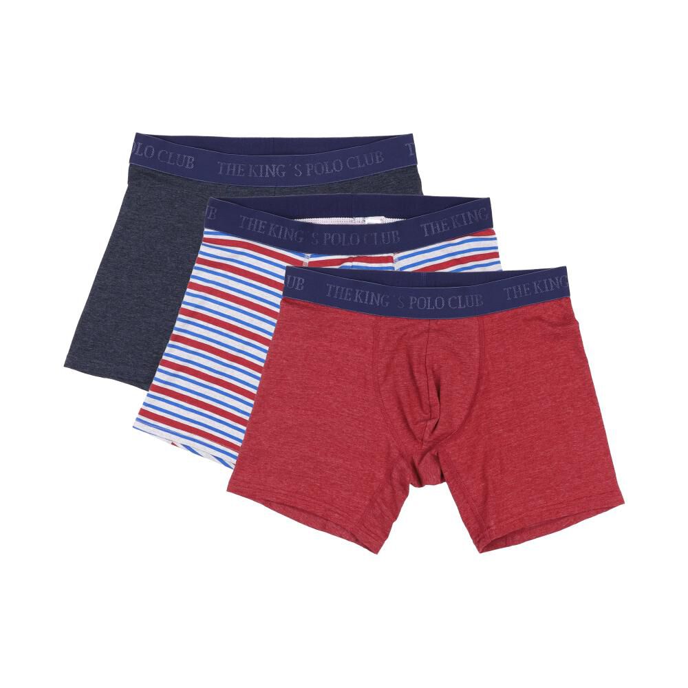 Pack Boxer The King's Polo Club / 3 Unidades image number 0.0