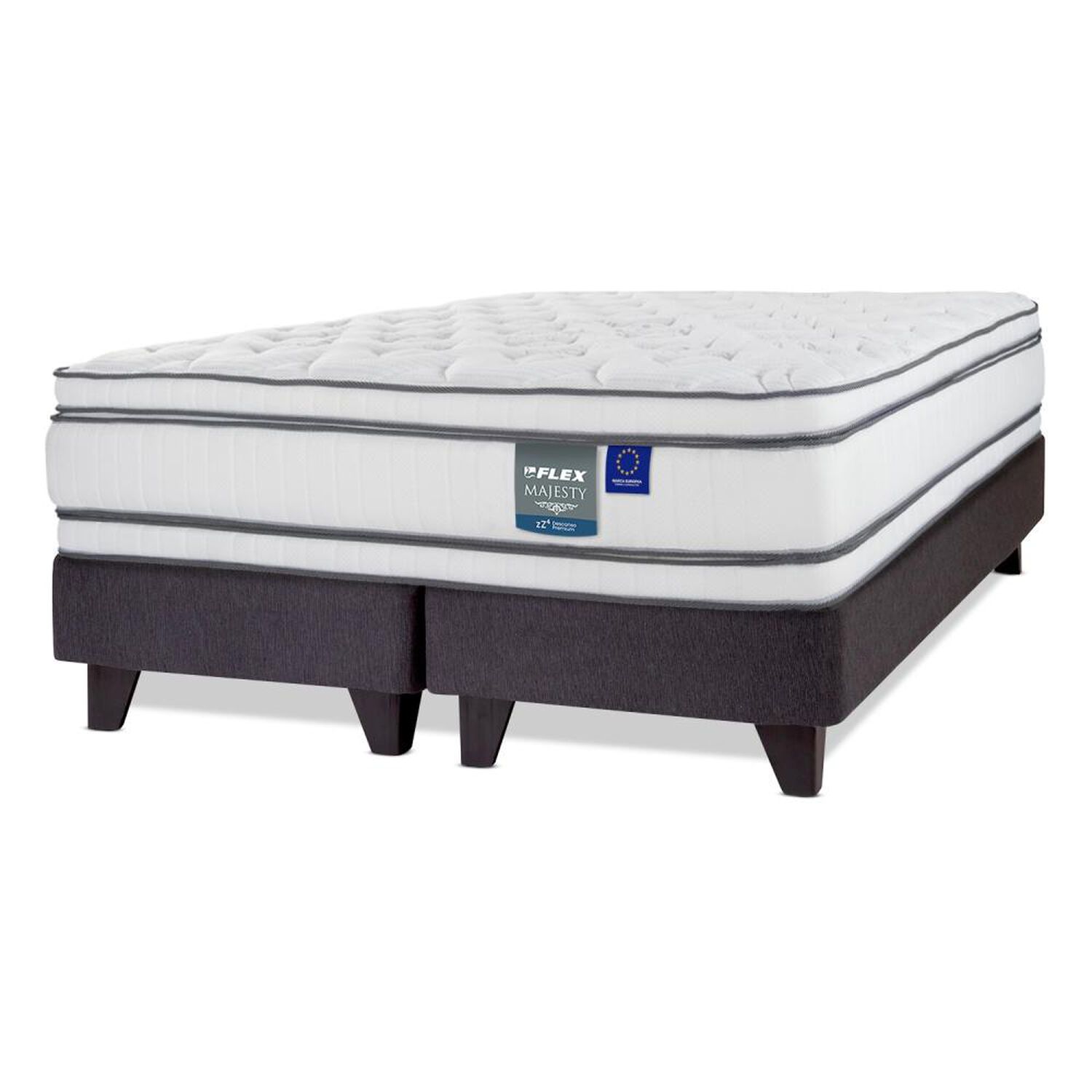 Cama Europea Flex Majesty / Super King / Base Dividida image number 1.0