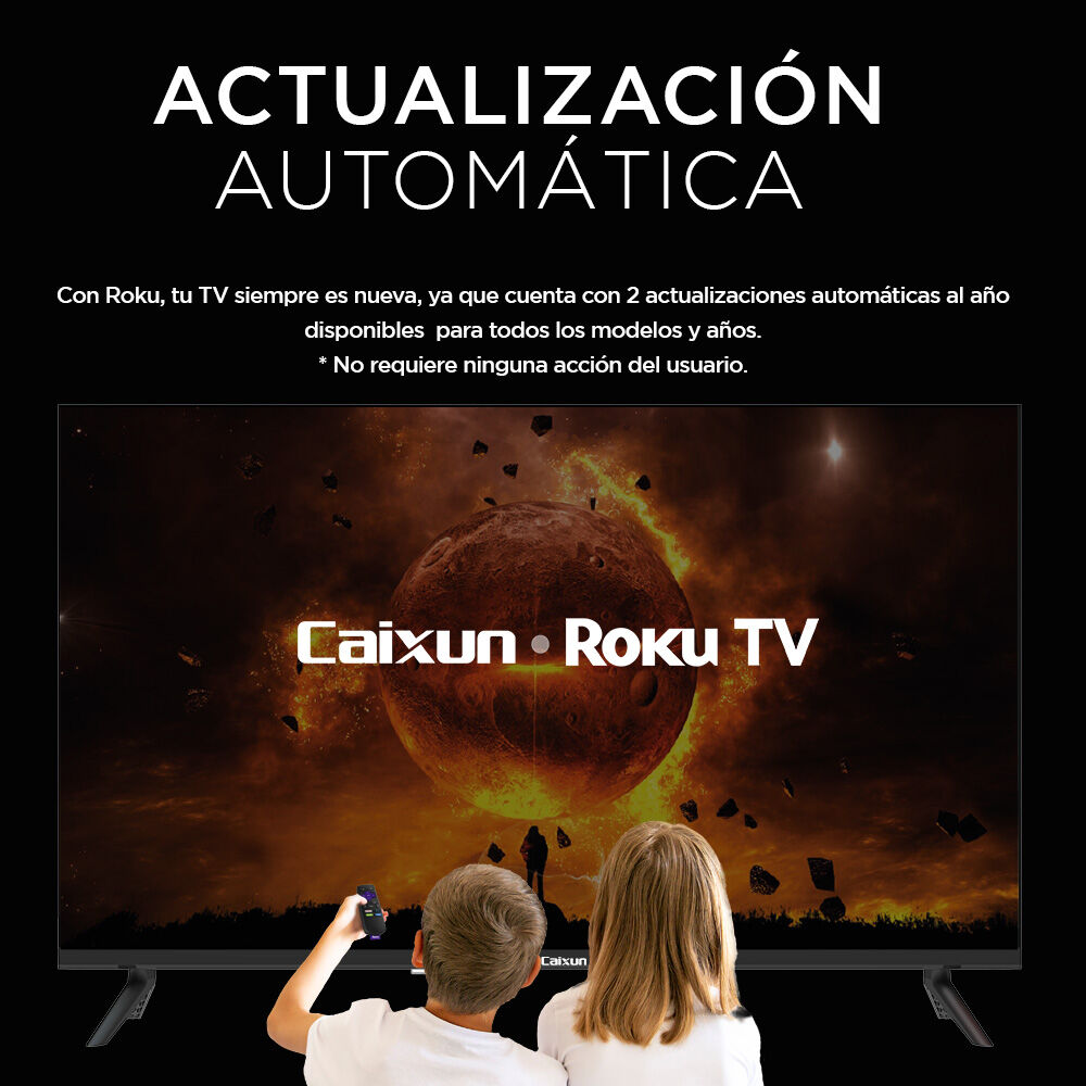 Smart Tv Caixun Led 50" Uhd 4k Roku Tv C50v1ur image number 6.0