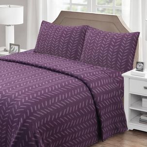 Juego De S&aacute;banas Polar Casaideal Color / 2 Plazas