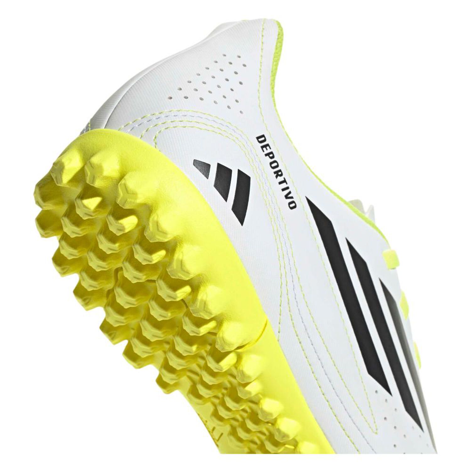 Zapatilla F&uacute;tbol Hombre Adidas Deportivo Iii Tf Blanco image number 7.0