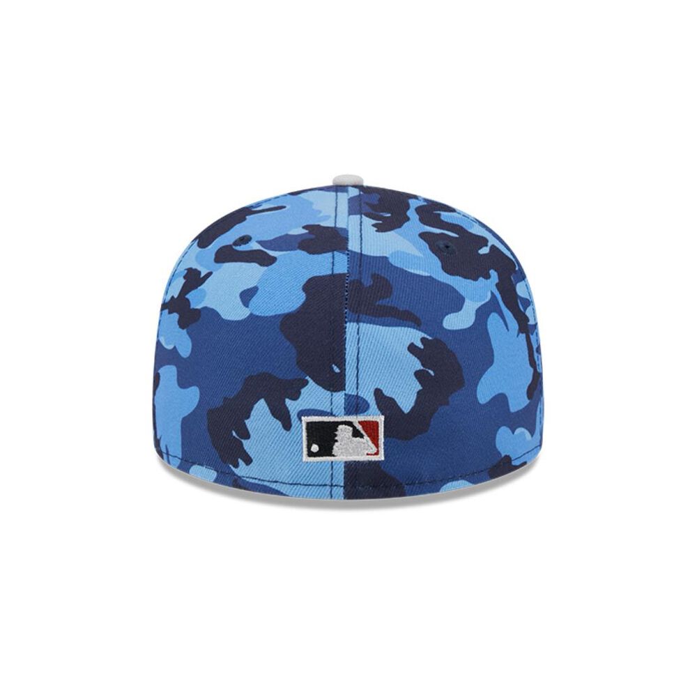 Gorro 59fifty Mlb Los Angeles Dodgers Urban Blue Camo image number 4.0