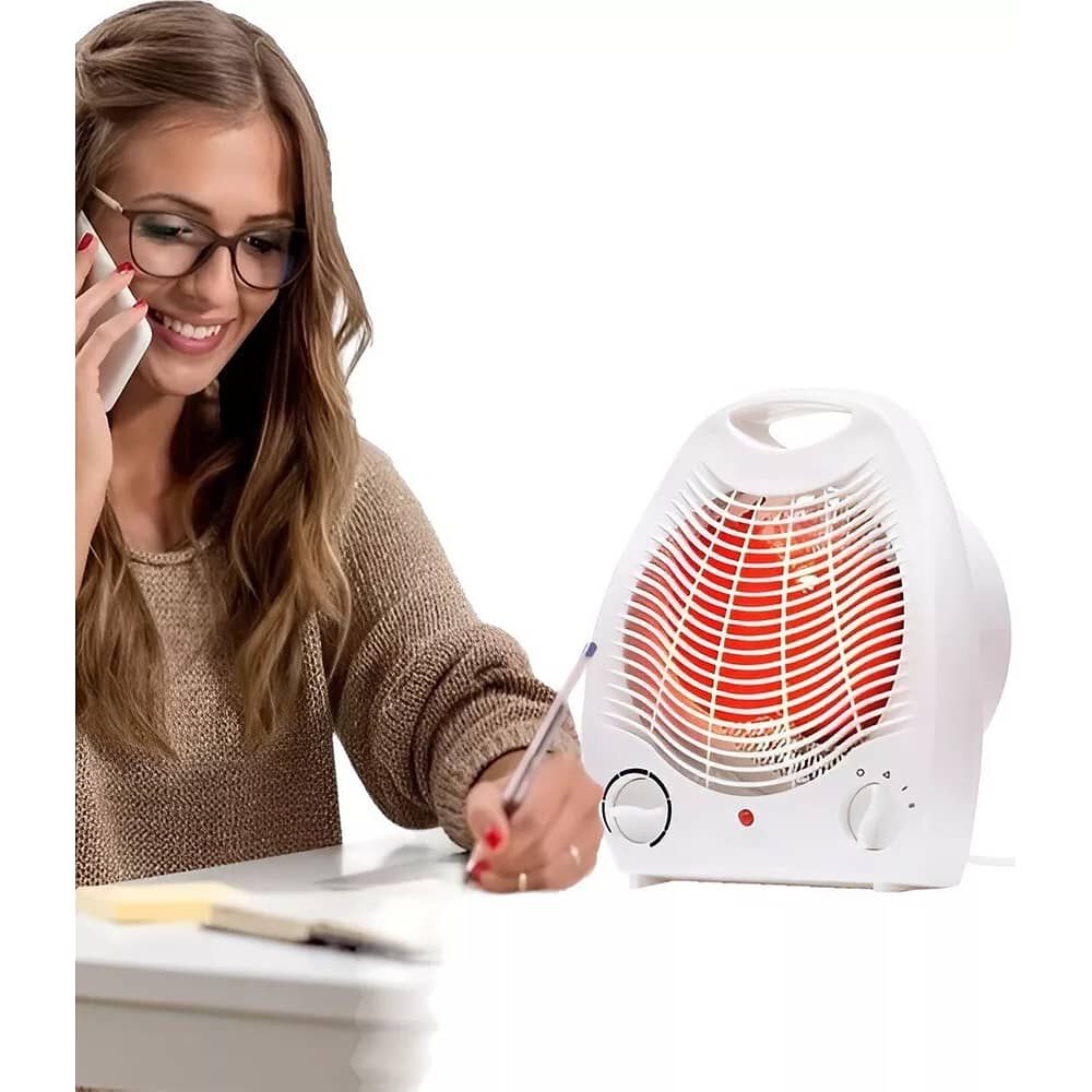 Calefactor Calentador El&eacute;ctrico Termoventilador 2000w Blanco image number 3.0