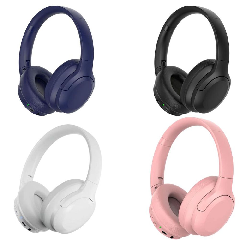 Audifonos Inalambricos Bluetooth Estereo Con Microfono Negro image number 1.0