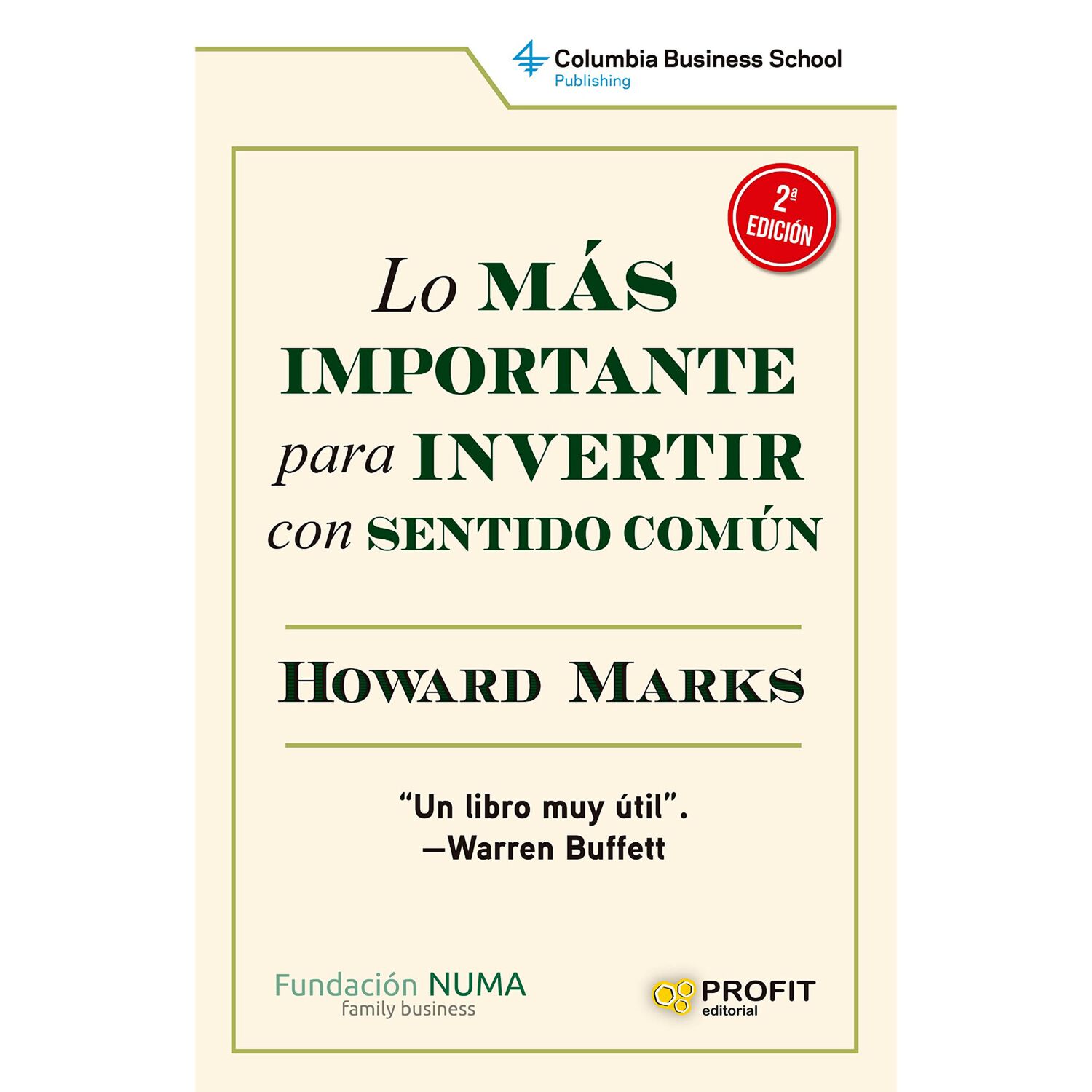 Lo Mas Importante Para Invertir Con Sentido Comun 2ed image number 0.0