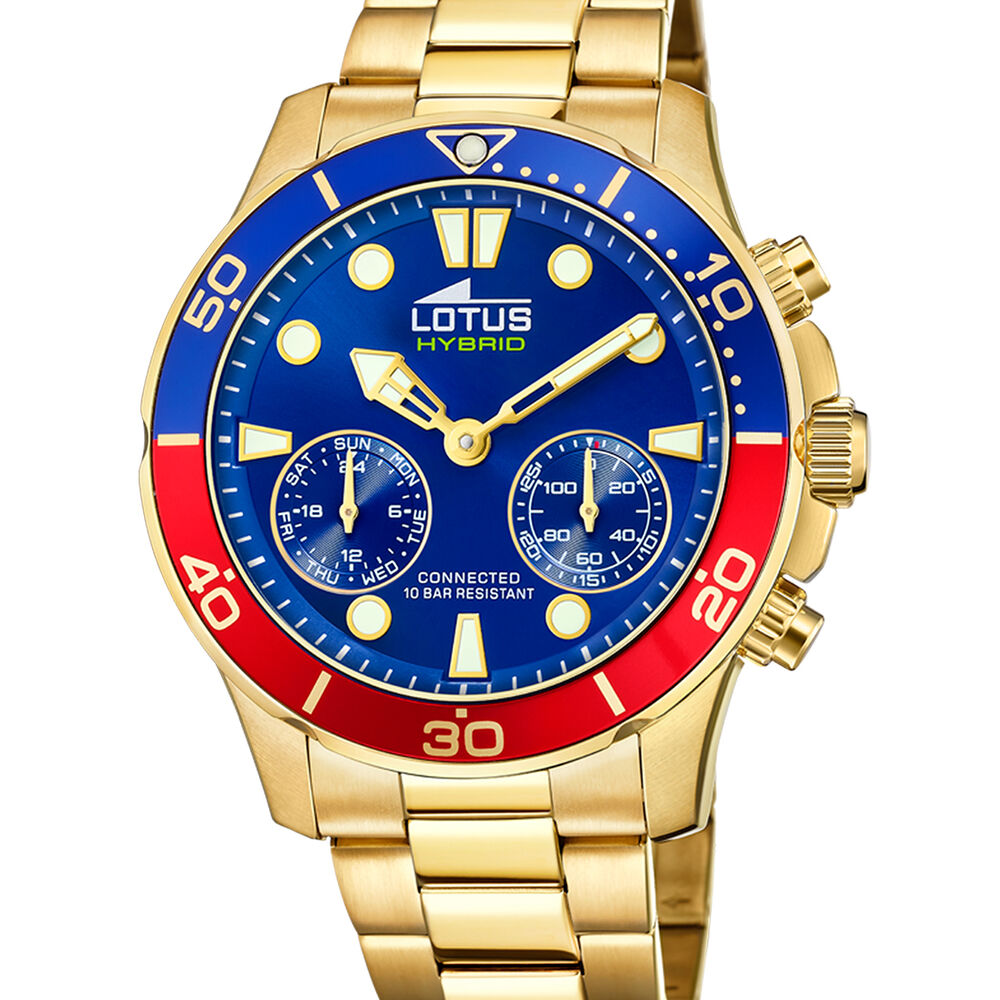 Reloj 18802/3 Lotus Azul Hombre Connected image number 0.0