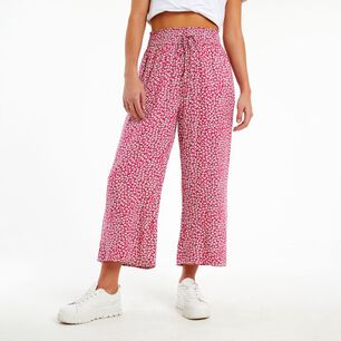 Pantal&oacute;n Pretina El&aacute;sticada Tiro Medio Regular Mujer Freedom