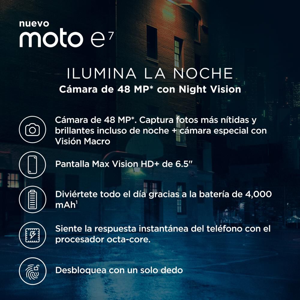 Smartphone Motorola E7 / 32 Gb / Liberado image number 2.0