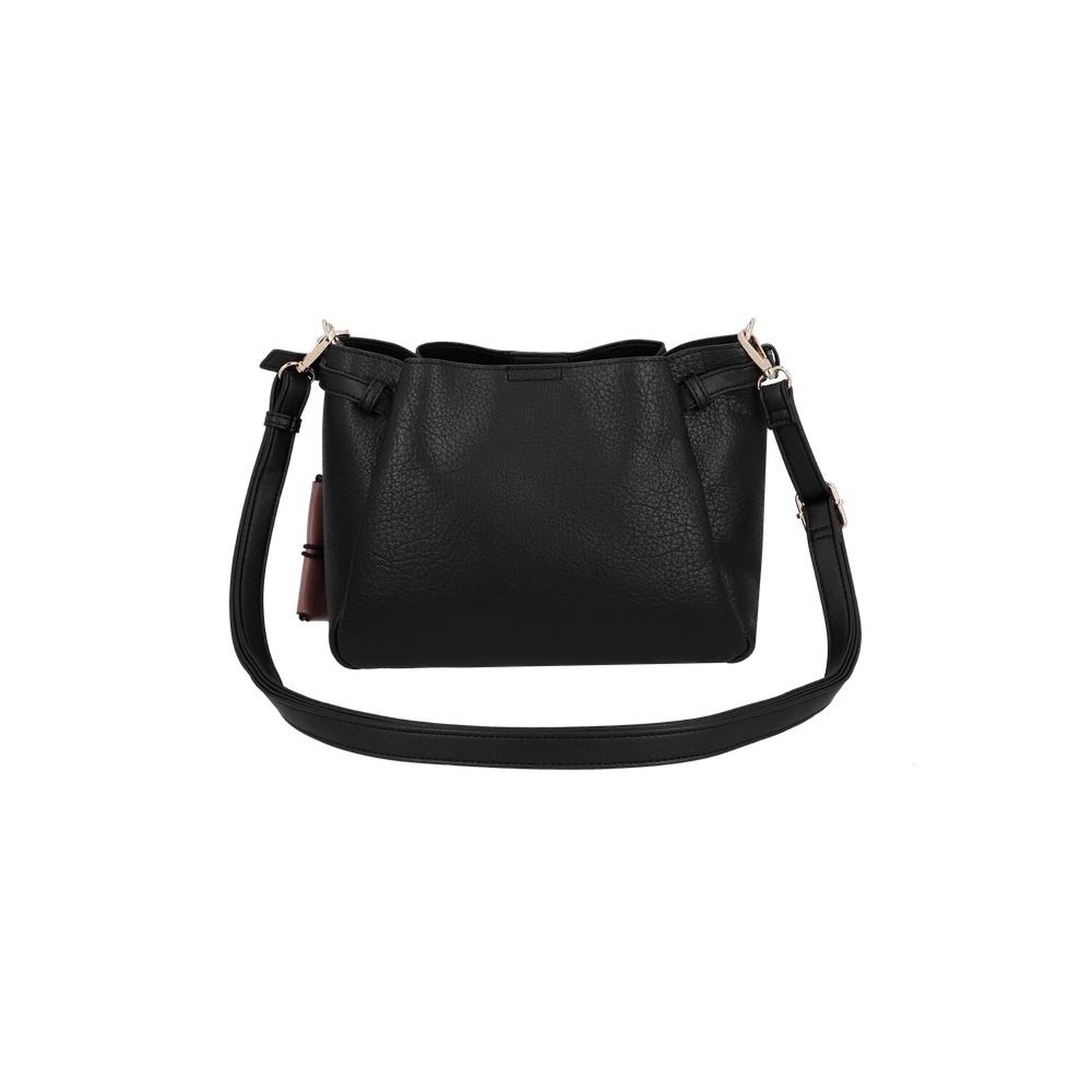 Bandolera Secret Zamora St6 S Negro image number 2.0