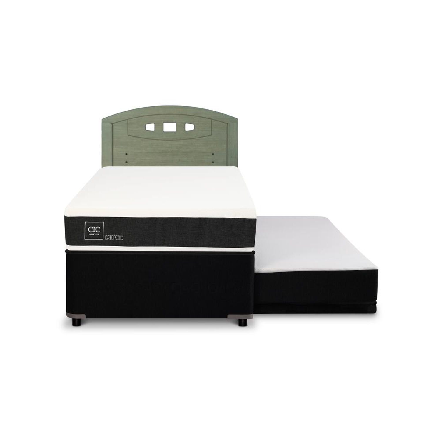 Cama Nido Cic Divan / 1.5 Plazas / Base Funcional + Respaldo image number 0.0