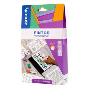Set Pintor + Stencil