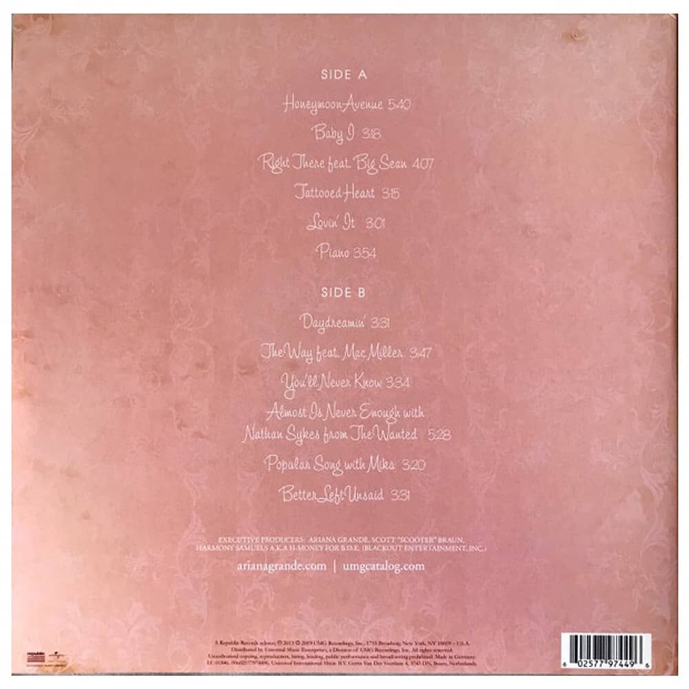 Ariana Grande - Yours Truly | Vinilo image number 3.0