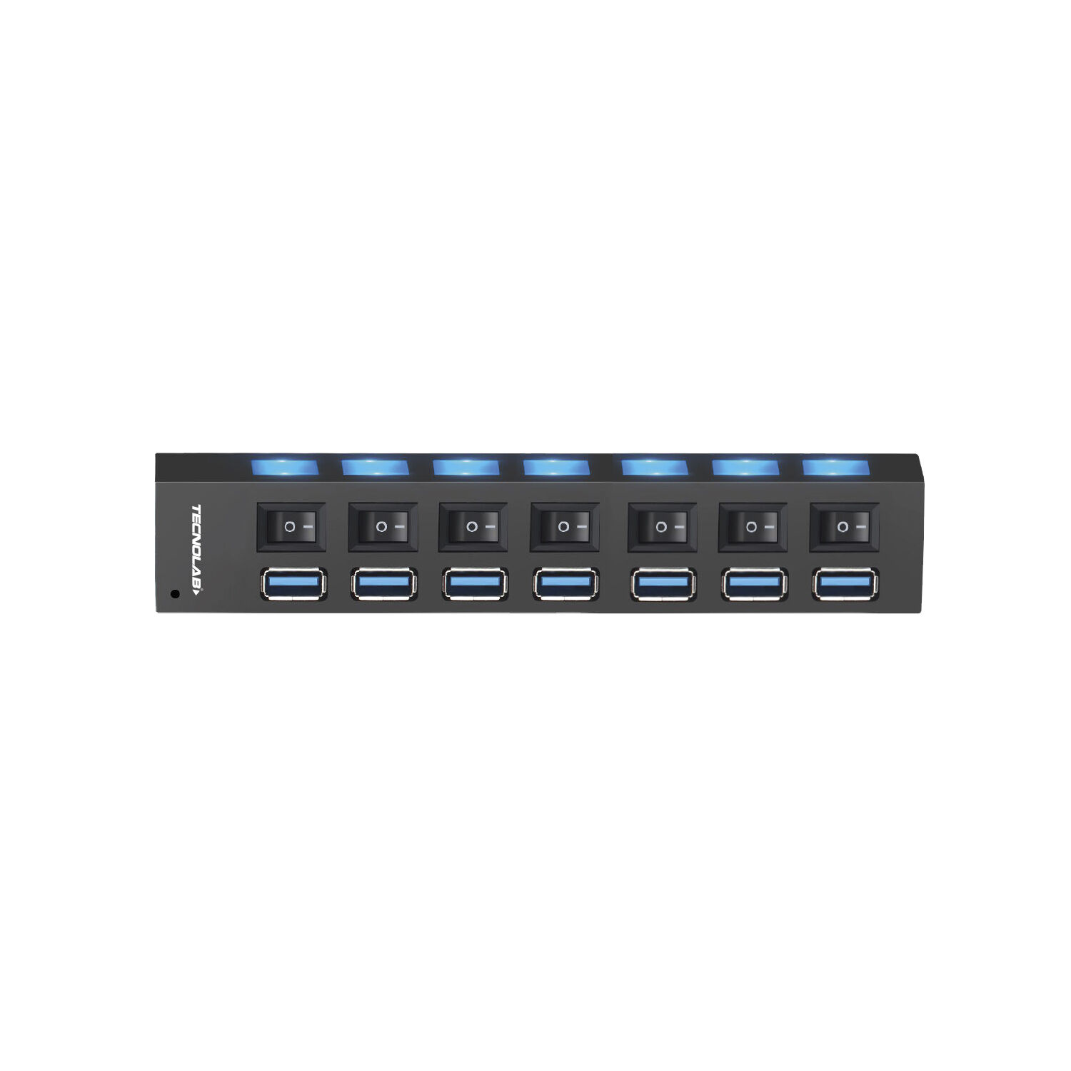 Hub 3.0 Usb 7 Puertos Con Interruptores Independientes - Ps image number 0.0