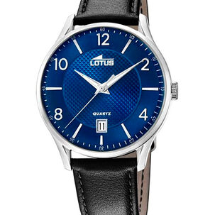 Reloj 18402/b Lotus Plateado Hombre Revival
