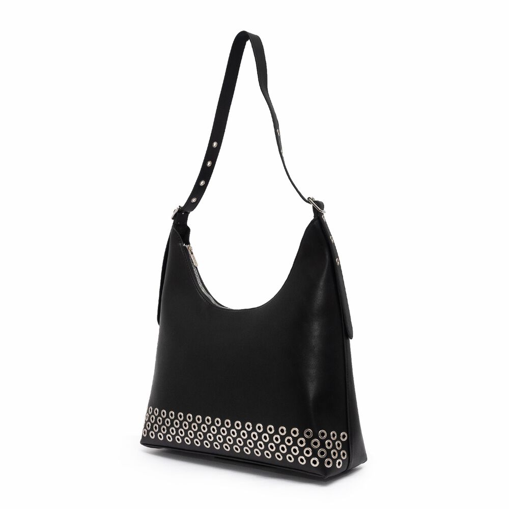 Cartera Mujer Bata Fiorella Negro image number 3.0