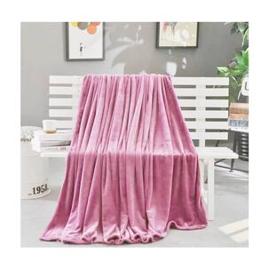 Frazada Plush Velvet 1.5 Plazas, Varios Colores