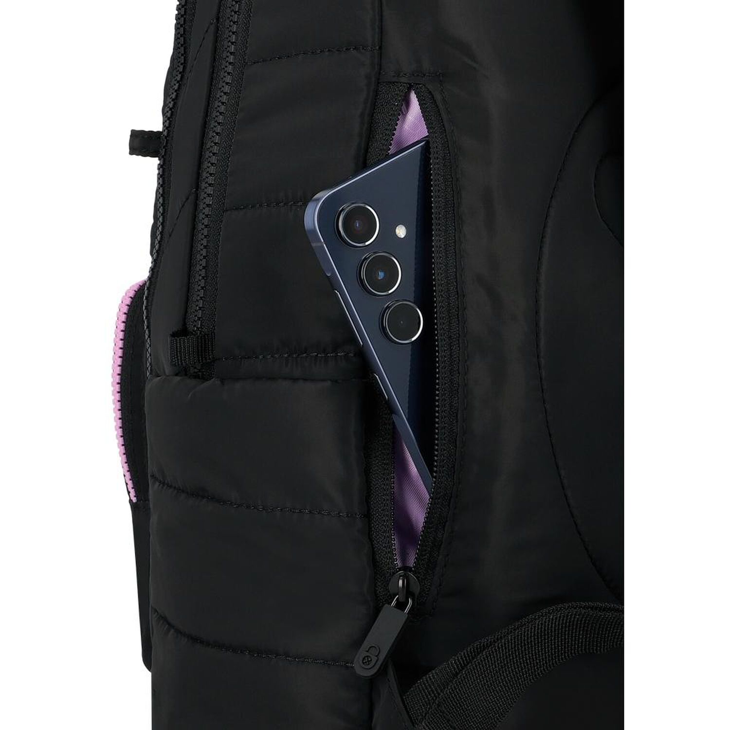 Mochila Notebook Xtrem Hamilton 6xt Negro/lila 14" image number 8.0