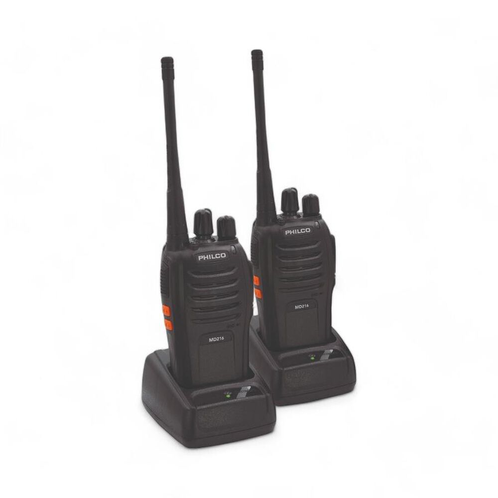 Philco Kit 2 Walkie Talkies Portatil Con Manos Libres Md216 image number 2.0