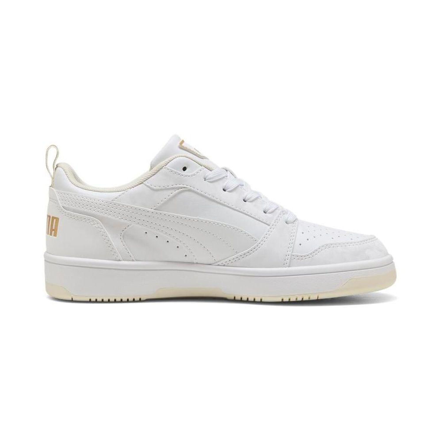 Zapatilla Urbana Mujer Puma Rebound V6 Low Dayinight Blanco image number 2.0
