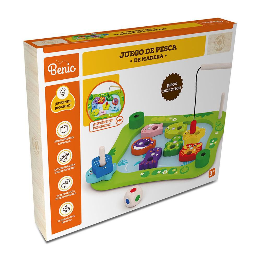 Juego Did&aacute;ctico Pesca Benic Wood image number 0.0