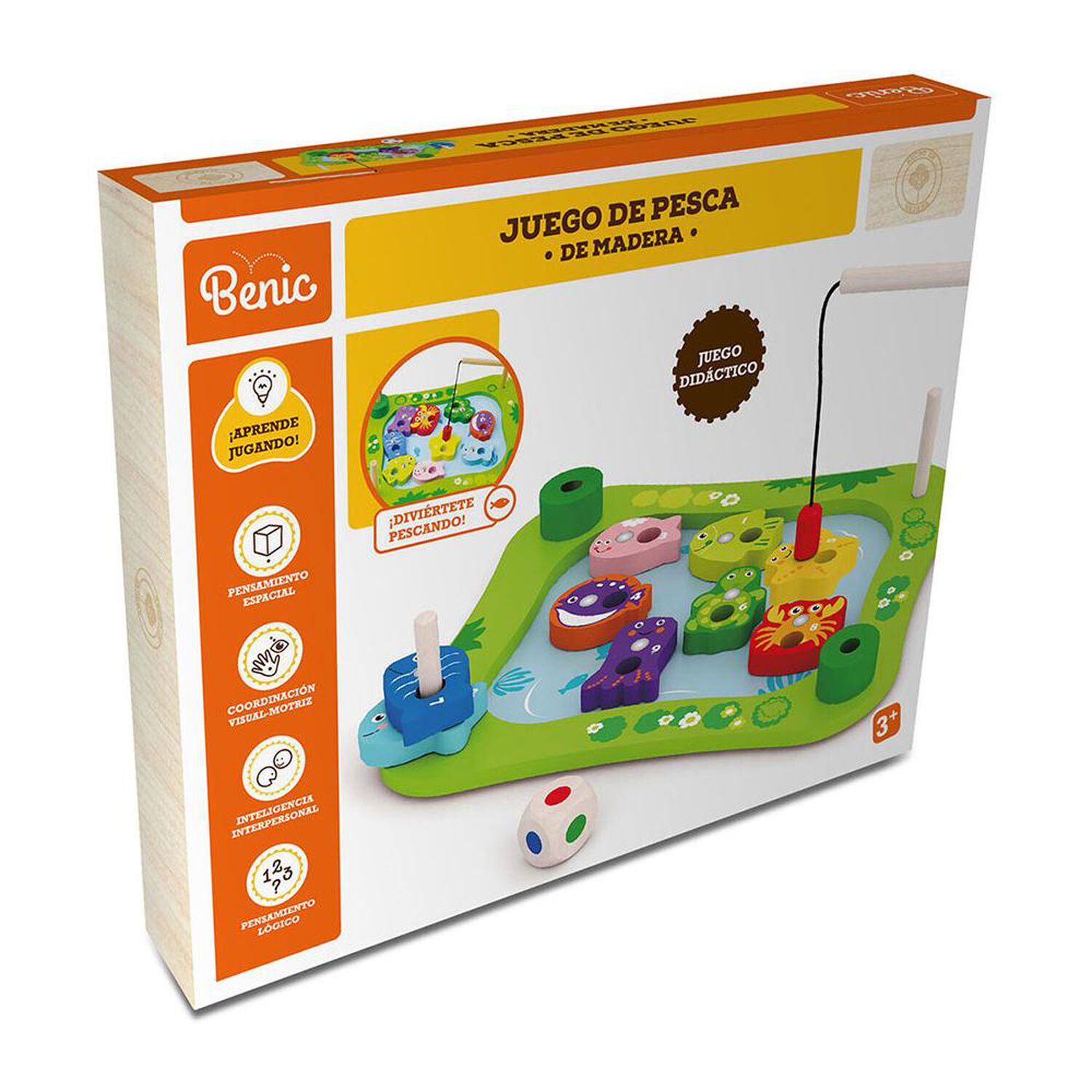 Juego Did&aacute;ctico Pesca Benic Wood image number 0.0