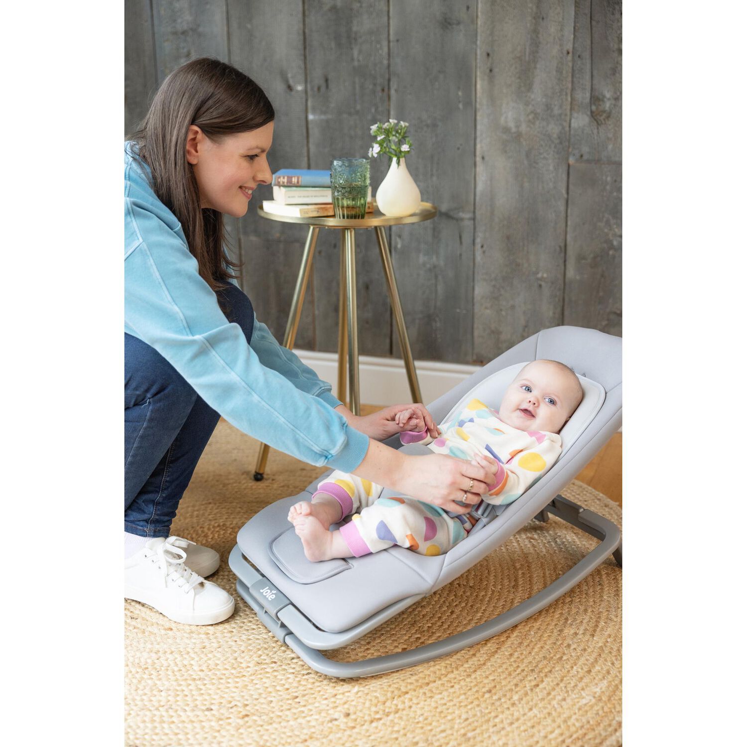 Silla Nido Bouncer Dreamer Walnut image number 7.0
