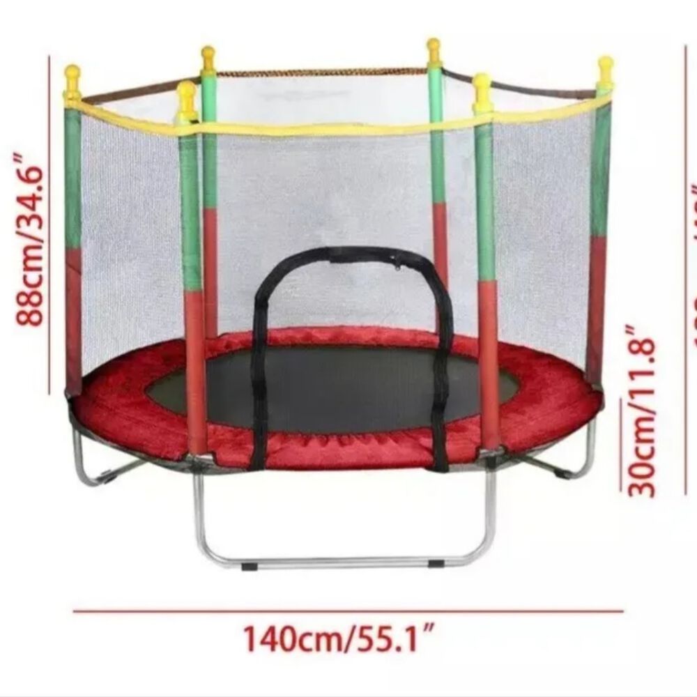 Cama Elastica Trampolin Para Ni&ntilde;os Roja image number 3.0