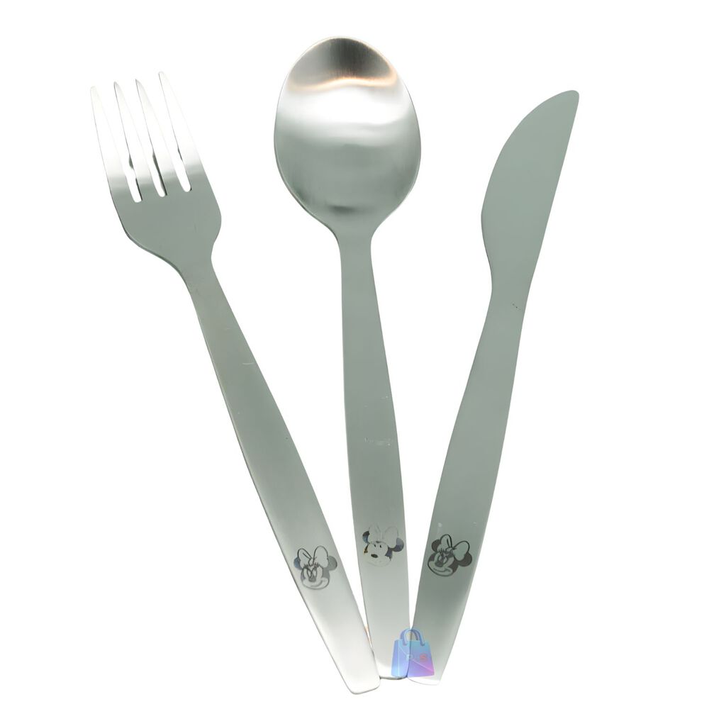Set Cubiertos Disney Dise&ntilde;o Minnie Con Estuche - Ps image number 2.0