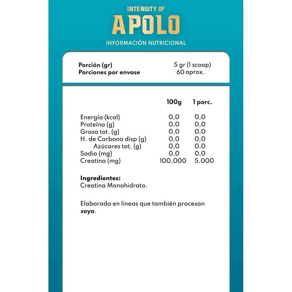 Pack Guerrero 2kg /proteina 2kg Vainilla Creatina 300g image number 3.0