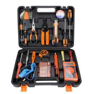 Set 31 Piezas Herramientas Electricista + Malet&iacute;n Port&aacute;til