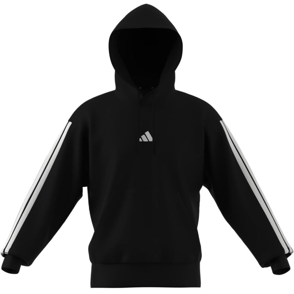 Polerón Con Capucha Hombre Essentials 3 Tiras Felpa Francesa Adidas image number 7.0