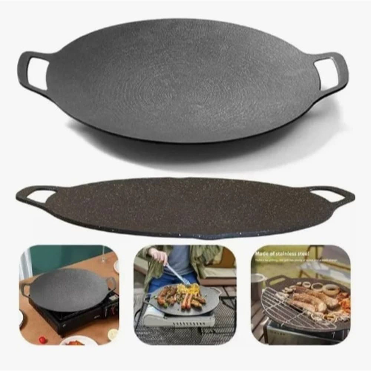Plancha Antiadherente Sarten De Hierro 34cm image number 0.0