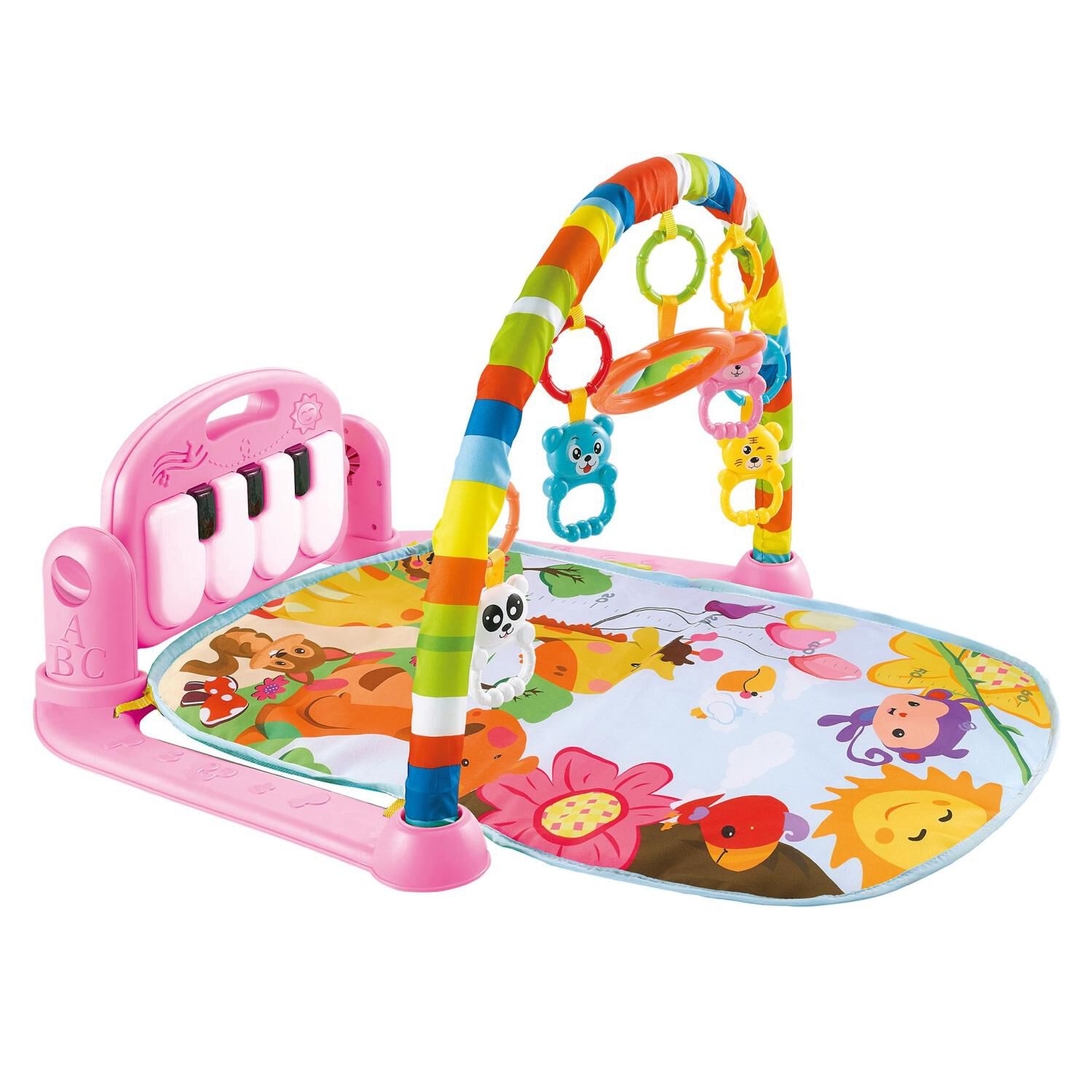 Juguete Gimnasio Musical Con Accesorios Infantil Rosado image number 0.0