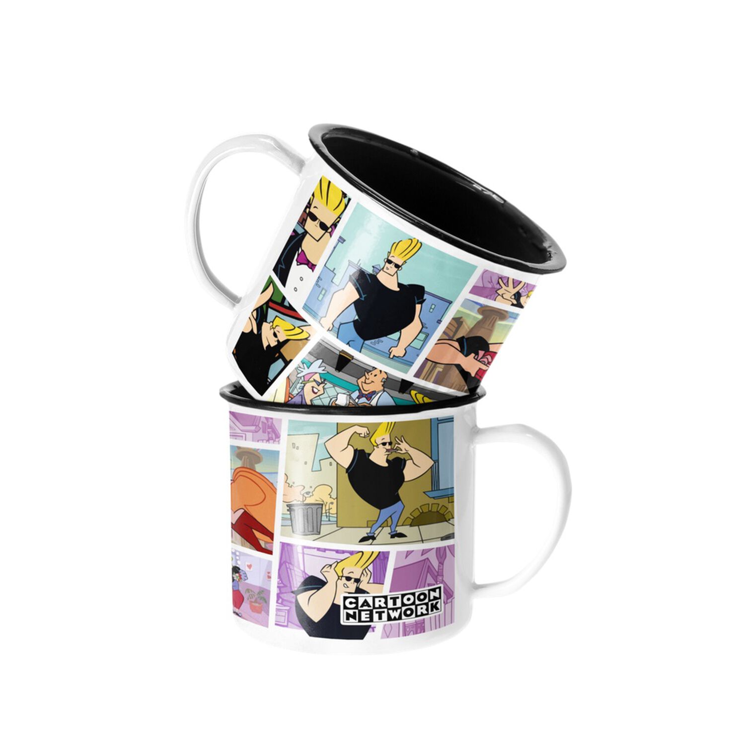 Taza Enlozada Lechera Cartoon Network Jhonny Bravo image number 0.0