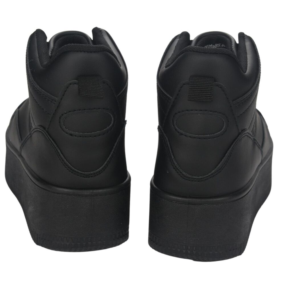 Zapatilla Chalada Mujer Metta-8 Negro Plataforma image number 5.0