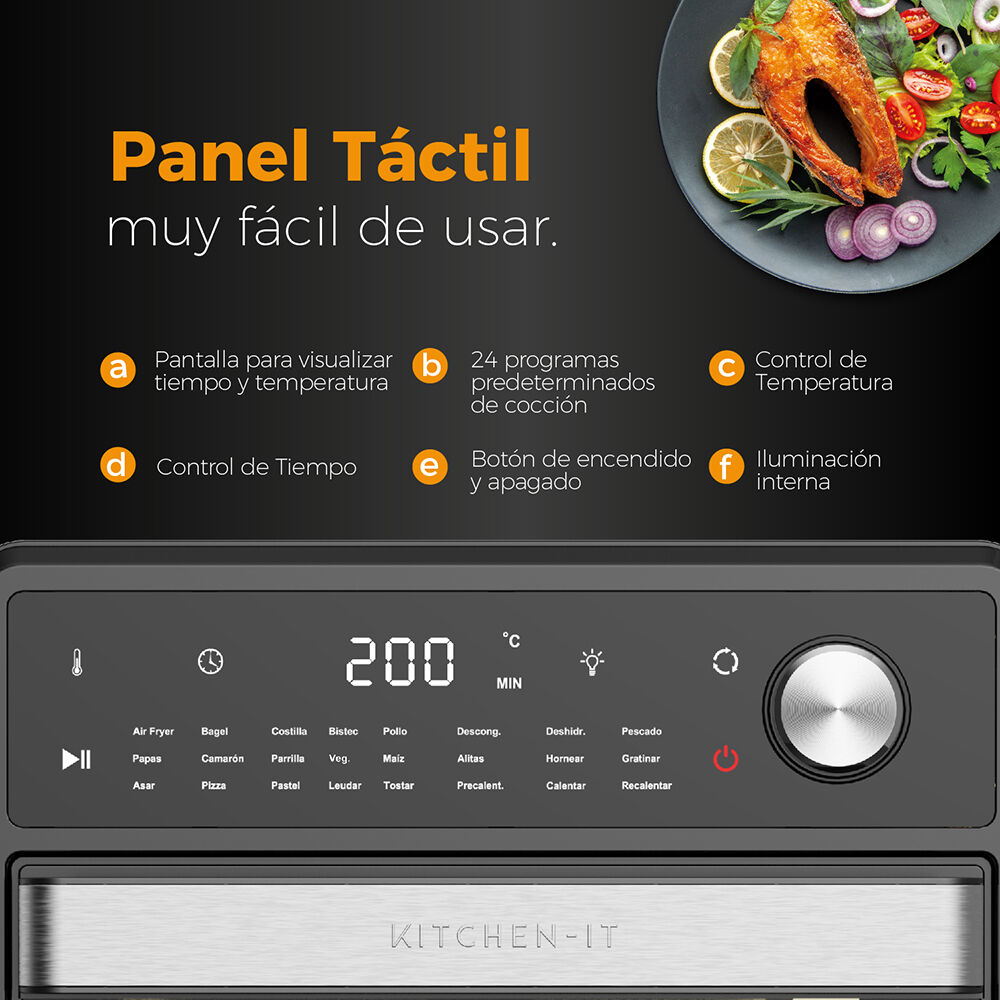 Horno Freidora De Aire Full Edition 24 En 1 - 15l image number 5.0