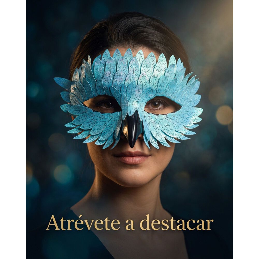 M&aacute;scara Pajaro Ave Plumas Carnaval Veneciano Para Disfraz image number 32.0