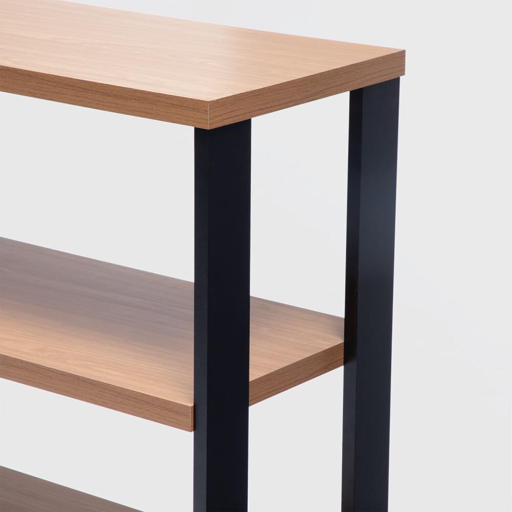 Mesa De Arrimo Roca Yulton 4 Repisas Canela-negro image number 5.0