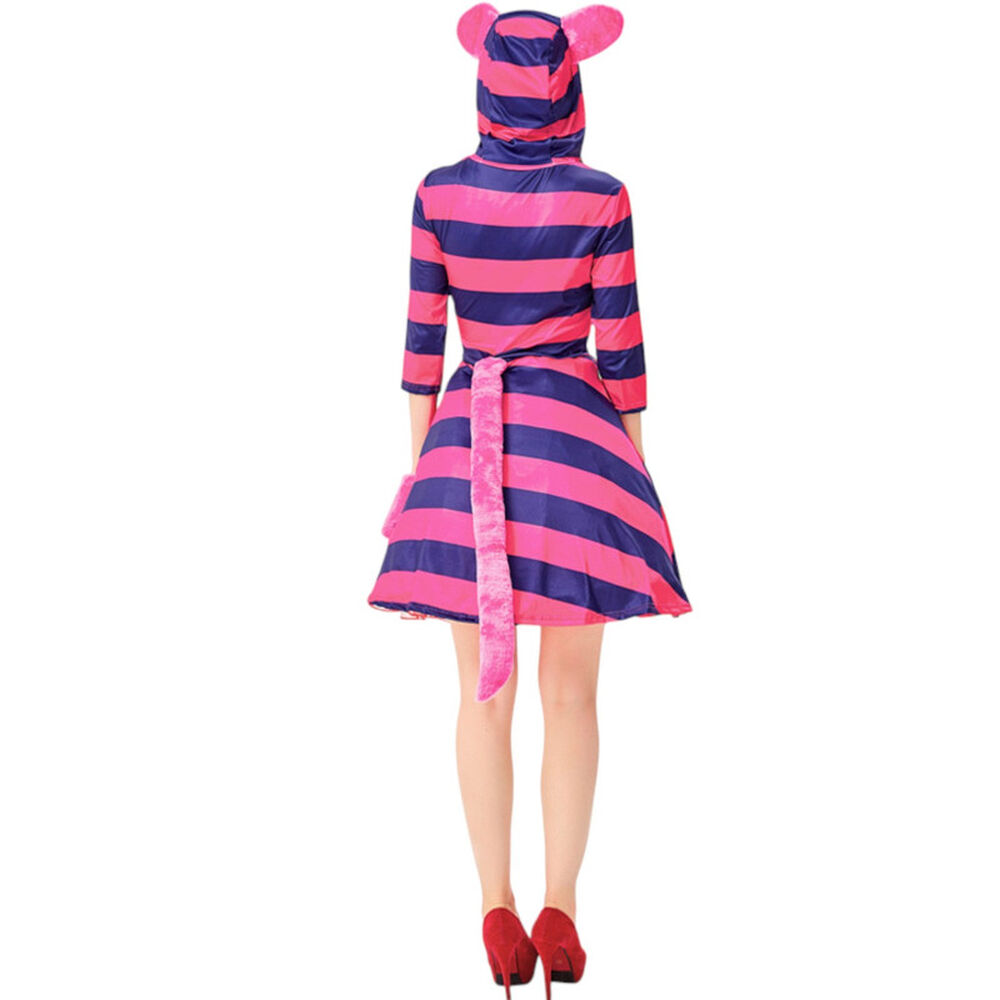 Disfraz Cosplay Gato Cheshire Alicia En El Pais Maravillas image number 2.0