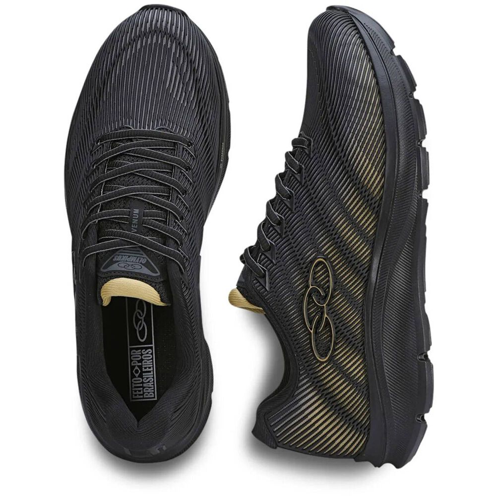Zapatilla Mujer Venum Negro/dorado Olympikus image number 2.0