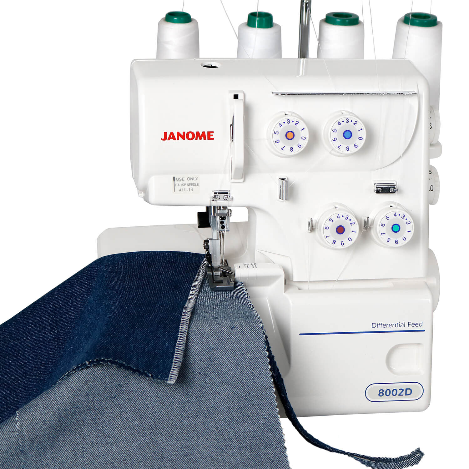 Combo Janome M&aacute;quina De Coser 1000a + M&aacute;quina Overlock 8002d image number 6.0