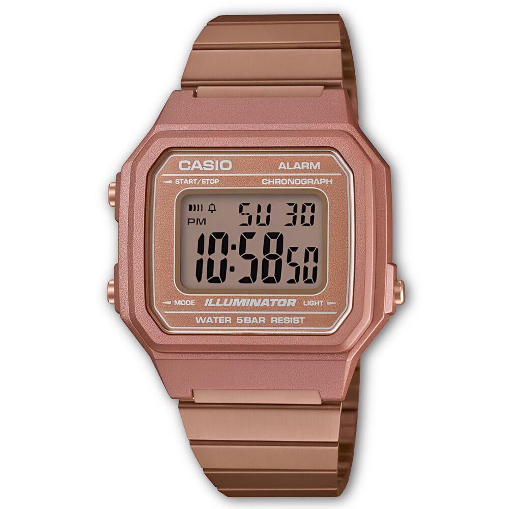 Reloj De Mujer Casio Gold Oro Rosa B650wc-5adf image number 0.0