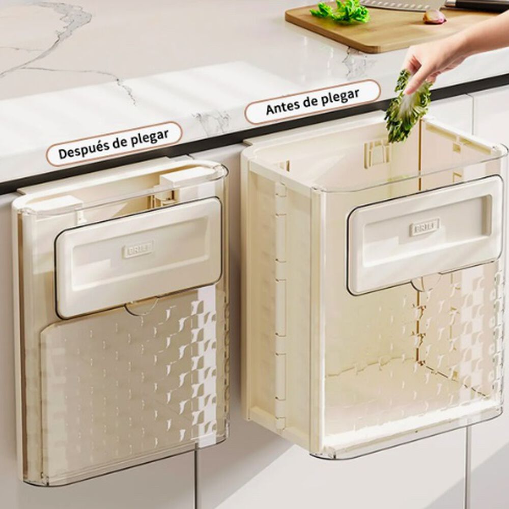 Basurero Plegable Papelera Portatil Cocina+rascador image number 3.0