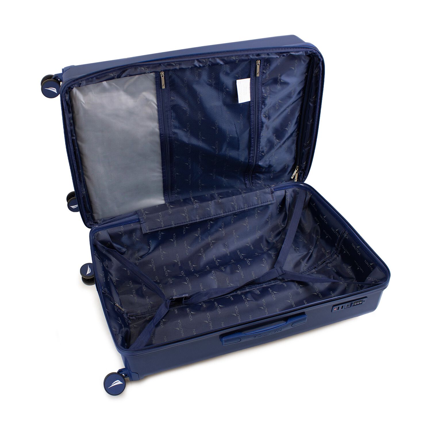 Pack 2 Maletas Nautica Niza Cabina 10kg Y Grande 23kg Azul image number 1.0