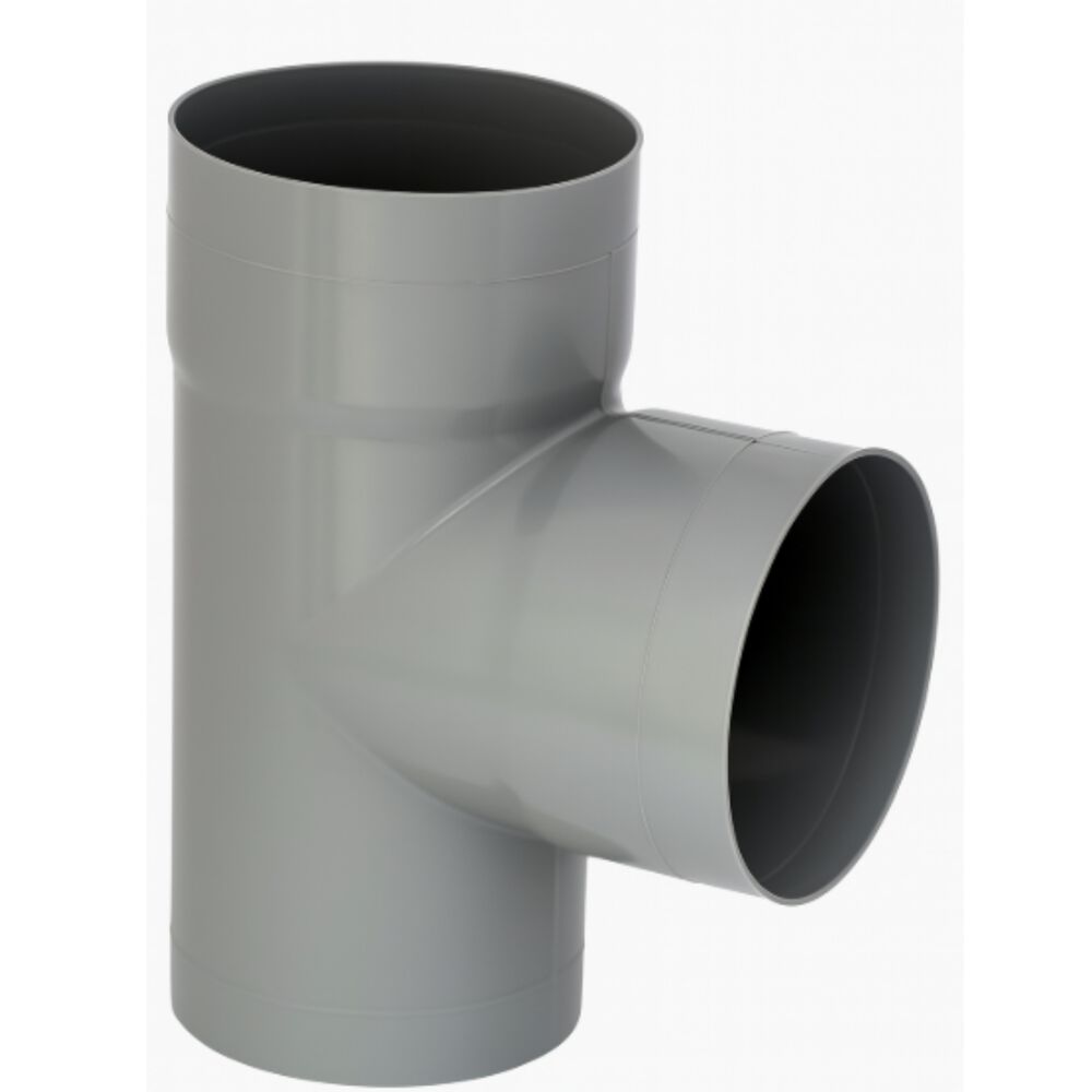 Tee Pvc Sanitario Gris 40 X 40mm Pvc Petroflex image number 0.0