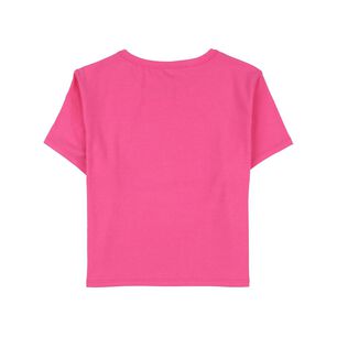Polera Crop Manga Corta Cuello Redondo Mujer Freedom