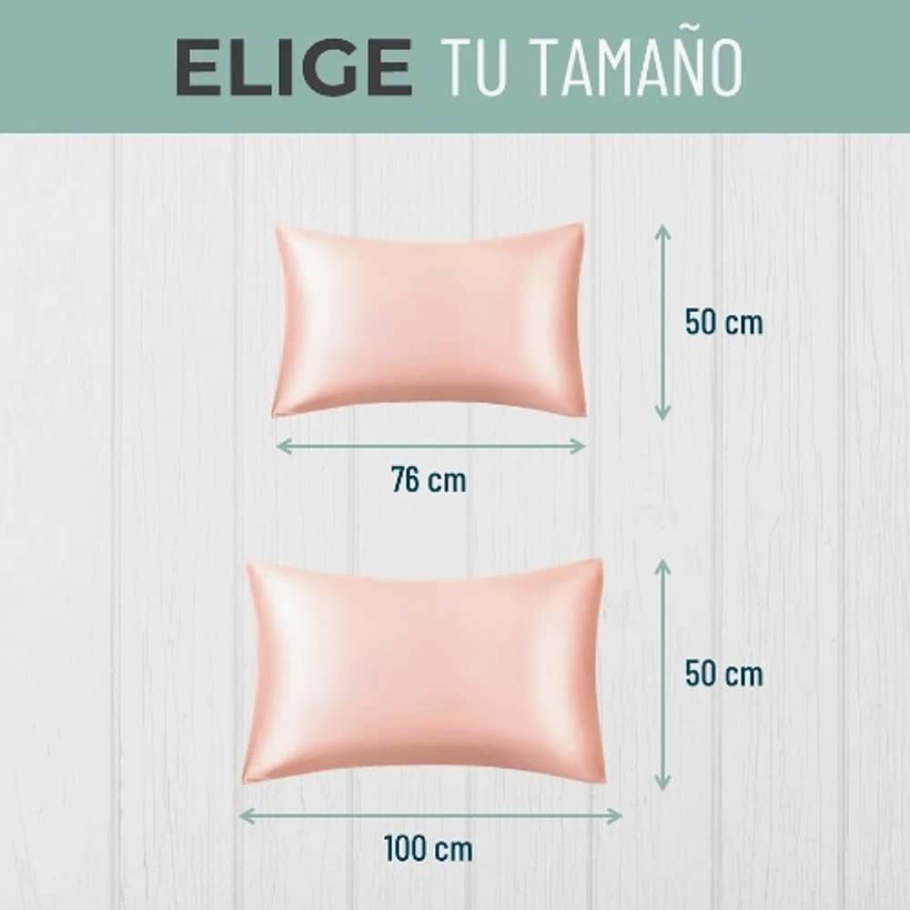 Funda Almohada Satin 76x50 Cm Coral image number 3.0