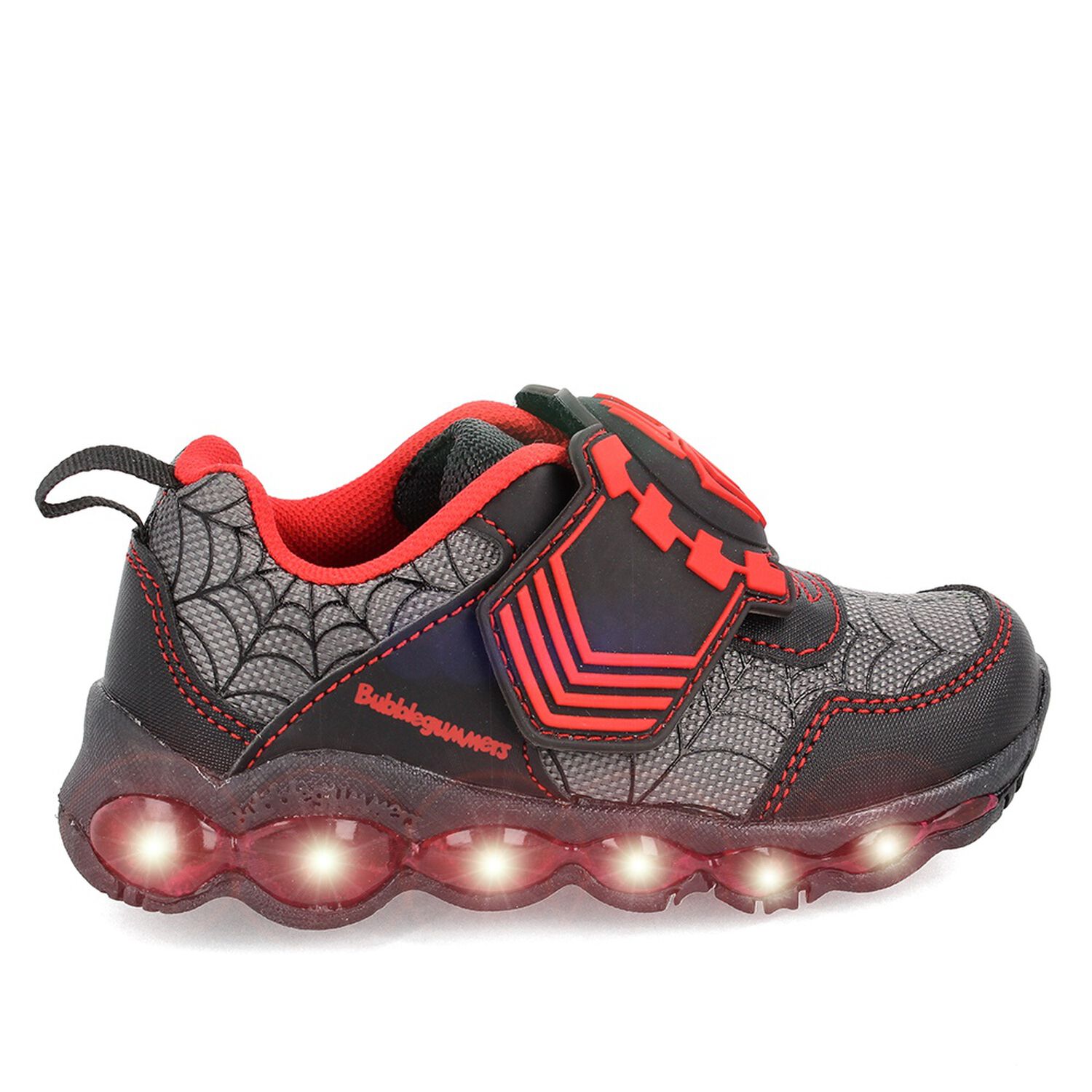 Zapatilla Ni&ntilde;o Luces Bubblegummers Sphere Negro image number 7.0