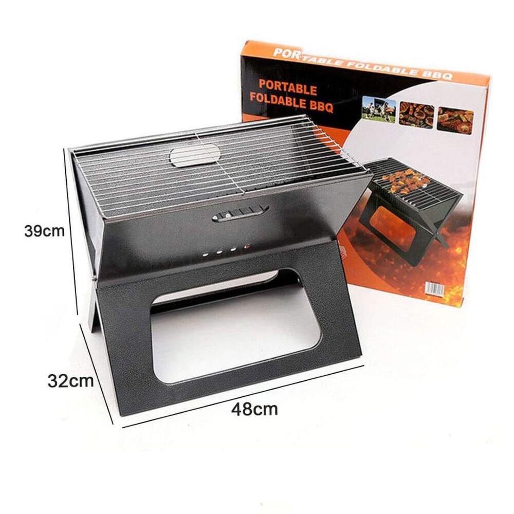 Parilla Port&aacute;til De Carb&oacute;n Plegable Para Barbacoa image number 1.0